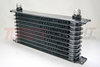 10 Reihen Ölkühler Aluminium NEU (Breite 340mm / Höhe 140mm) schwarz DASH 10